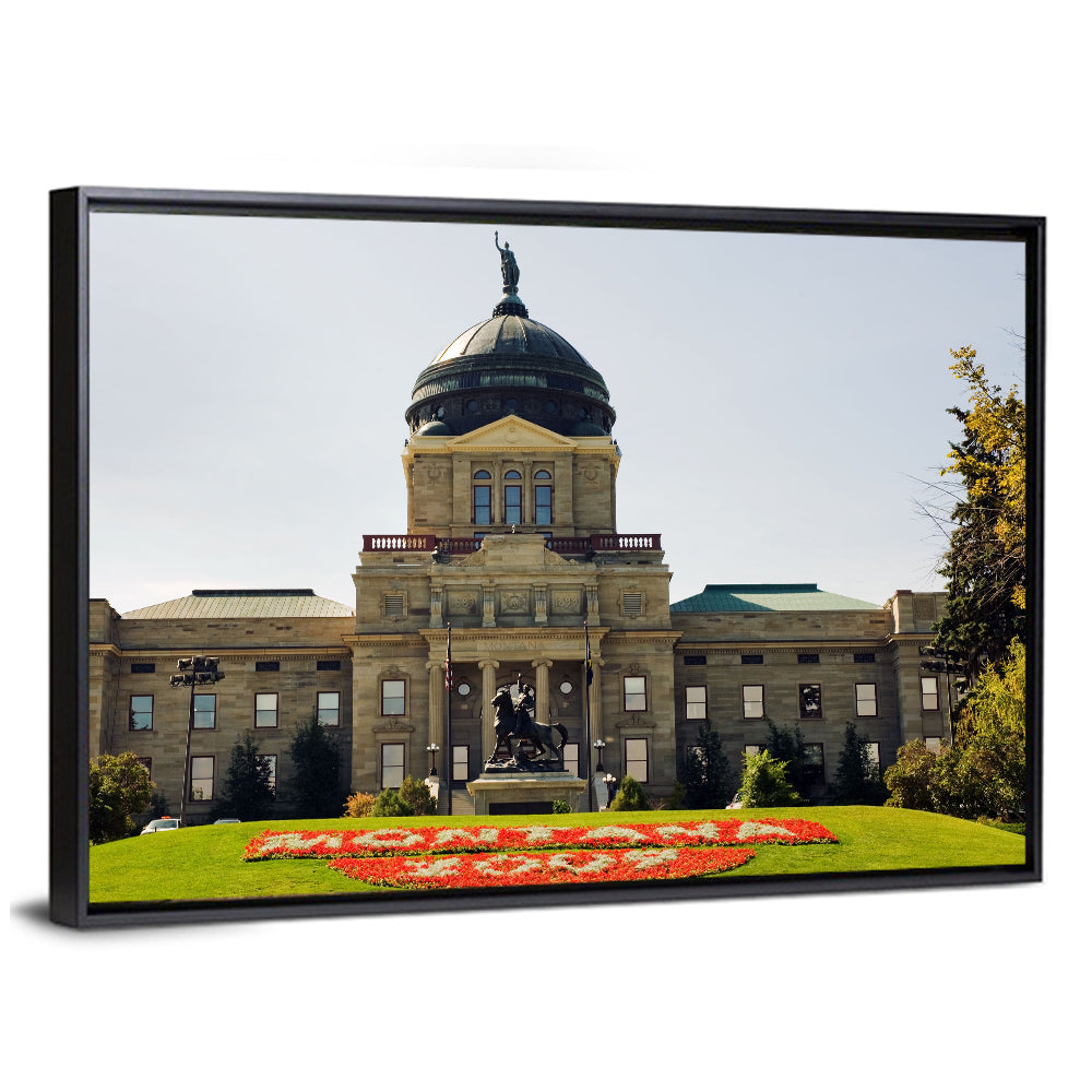 Montana State Capitol Dome Wall Art