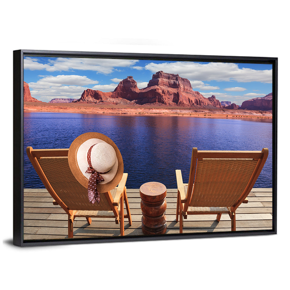 Lake Powell Dock View Wall Art