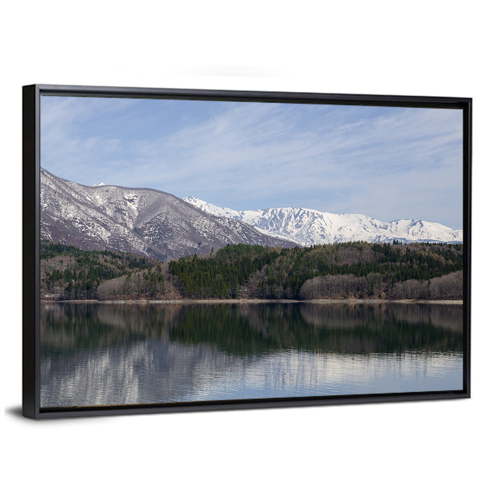 Lake Aoki Mountain Reflection Wall Art