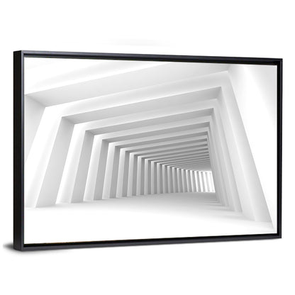 Luminous Corridor Wall Art