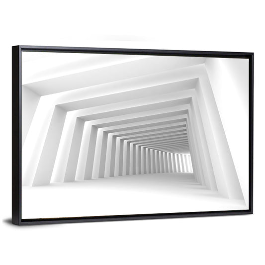 Luminous Corridor Wall Art