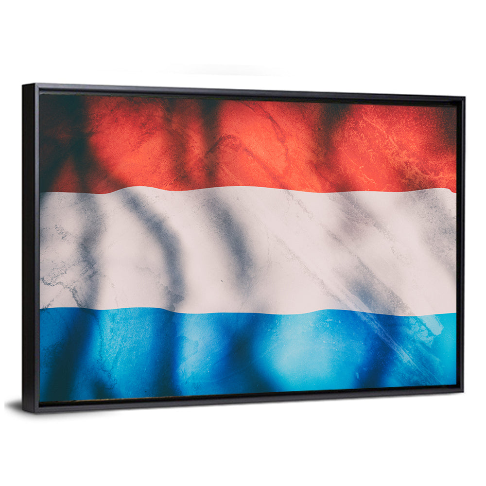 Luxembourg Flag Wall Art