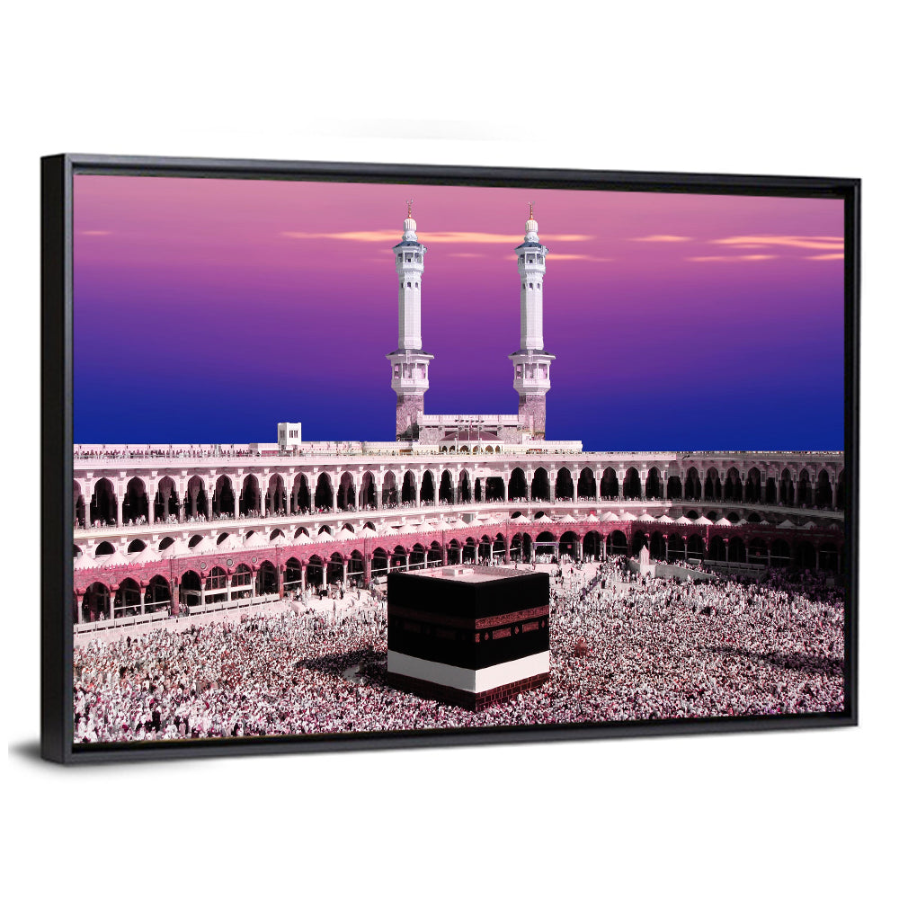 Kaaba at Twilight Wall Art