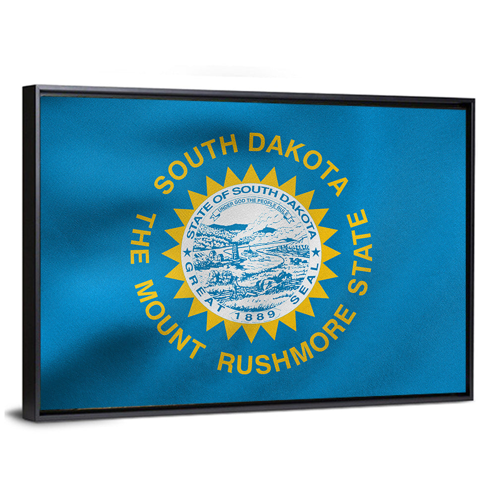 South Dakota State Flag Wall Art