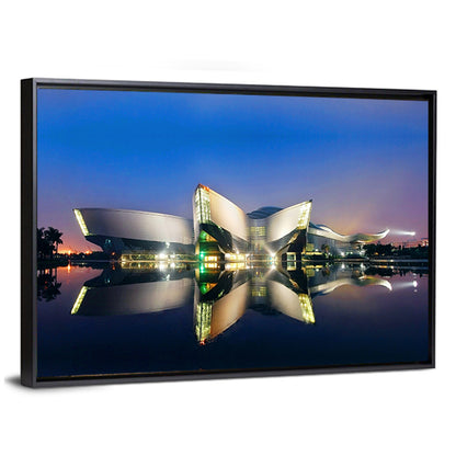 Guangdong Science Center Night Reflection Wall Art