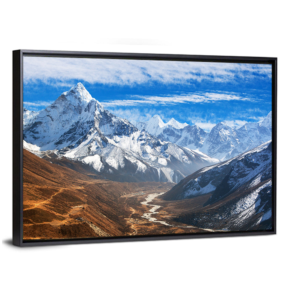Ama Dablam Valley View Wall Art