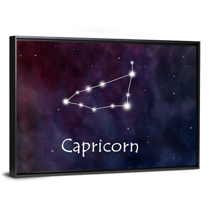 Capricorn Constellation Wall Art