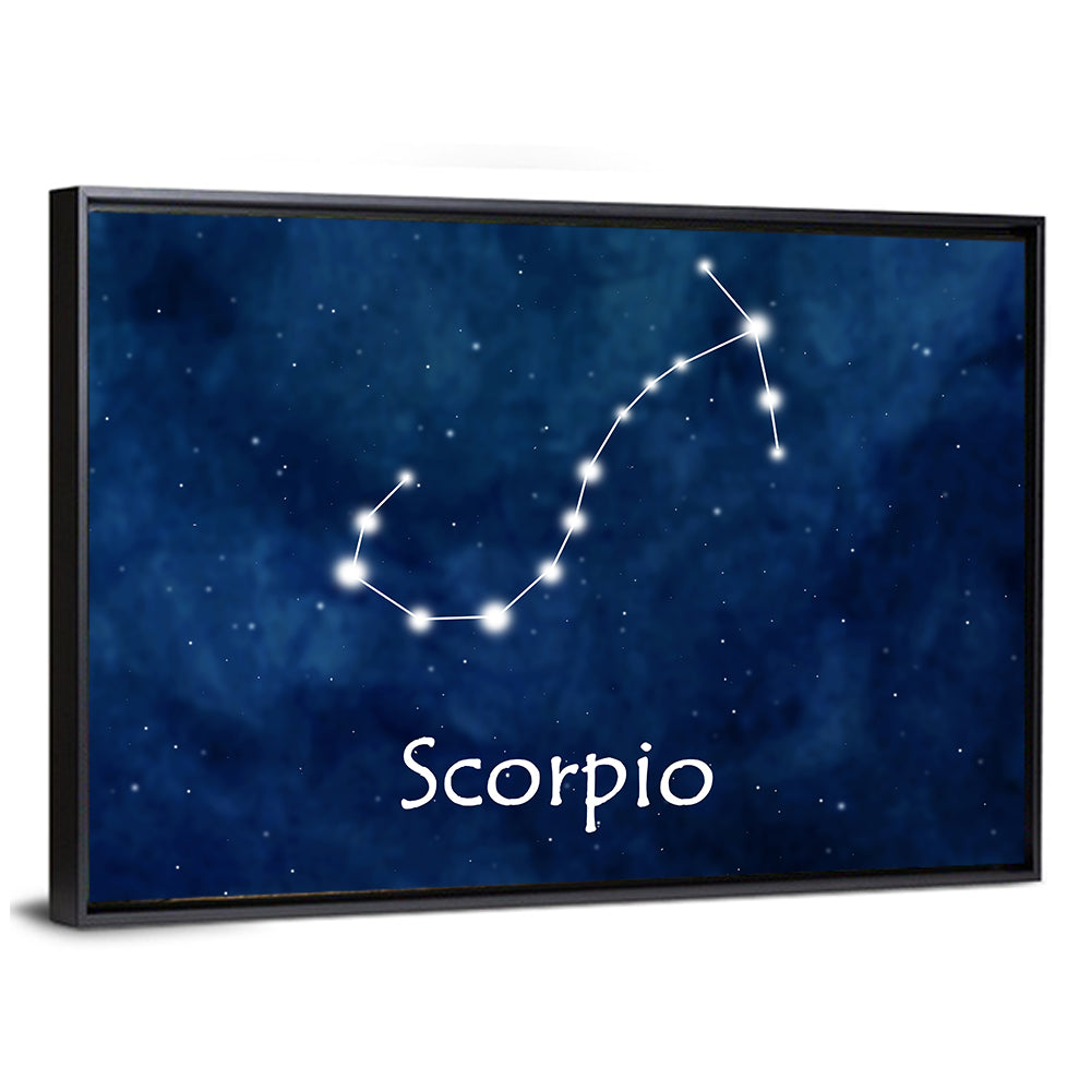 Scorpio Constellation Wall Art