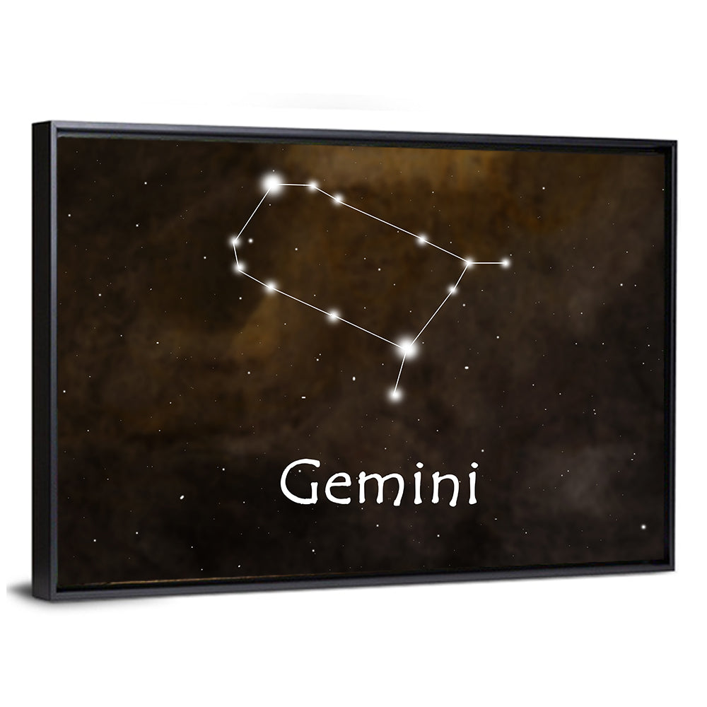Gemini Constellation Wall Art