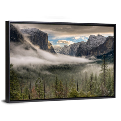 Misty Yosemite Valley Wall Art
