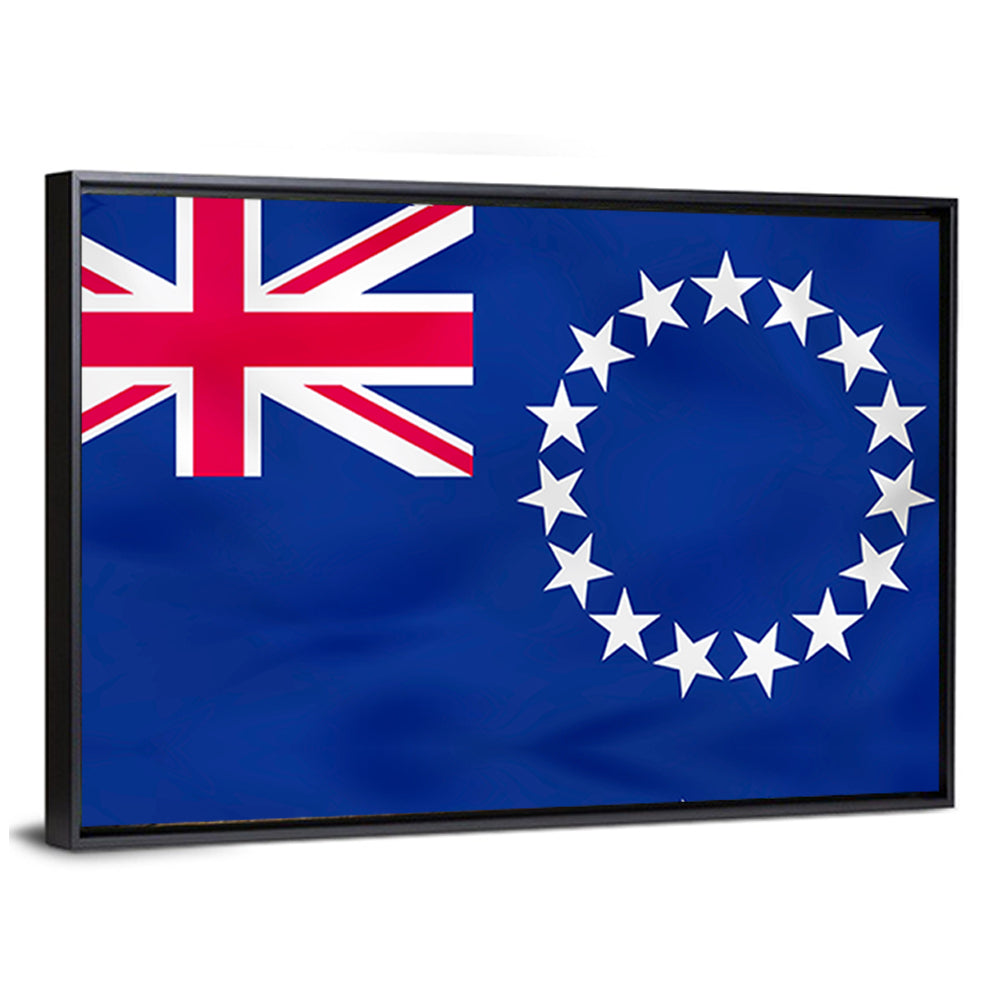 Flag Of Cook Islands Wall Art