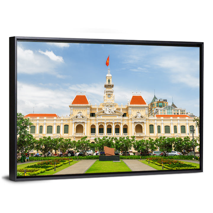 Ho Chi Minh City People's Committee Building Wall Art