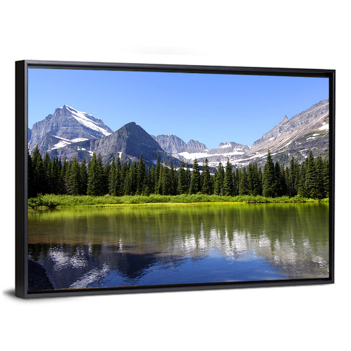 Swift Current Lake Reflection Wall Art