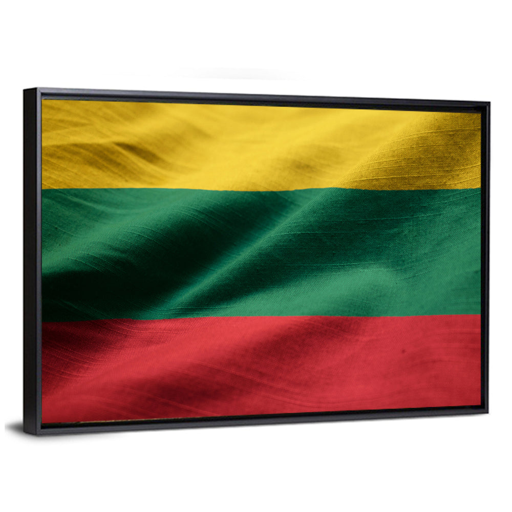 Lithuanian Flag Wall Art
