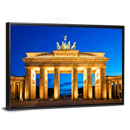 Brandenburg Gate at Dusk Wall Art
