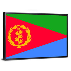 Flag Of Eritrea Wall Art