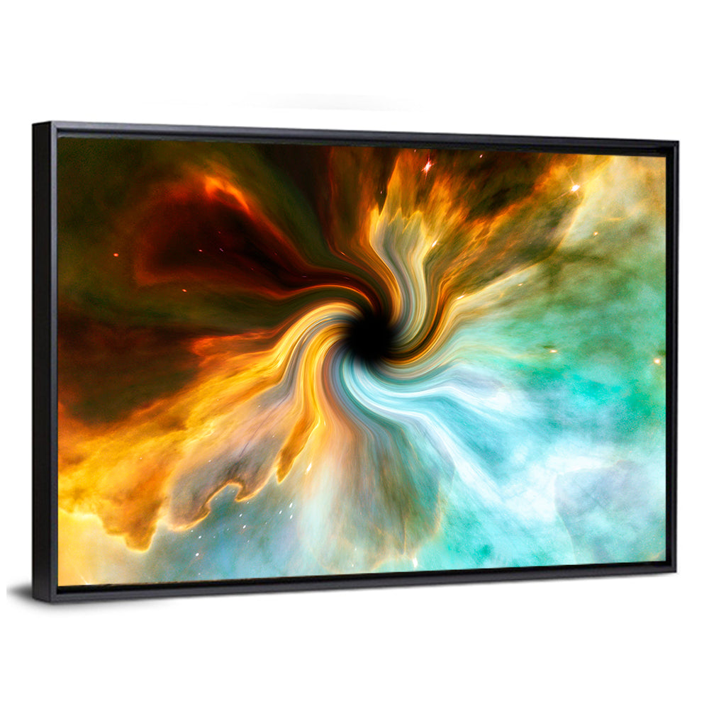 Black Hole Vortex Wall Art