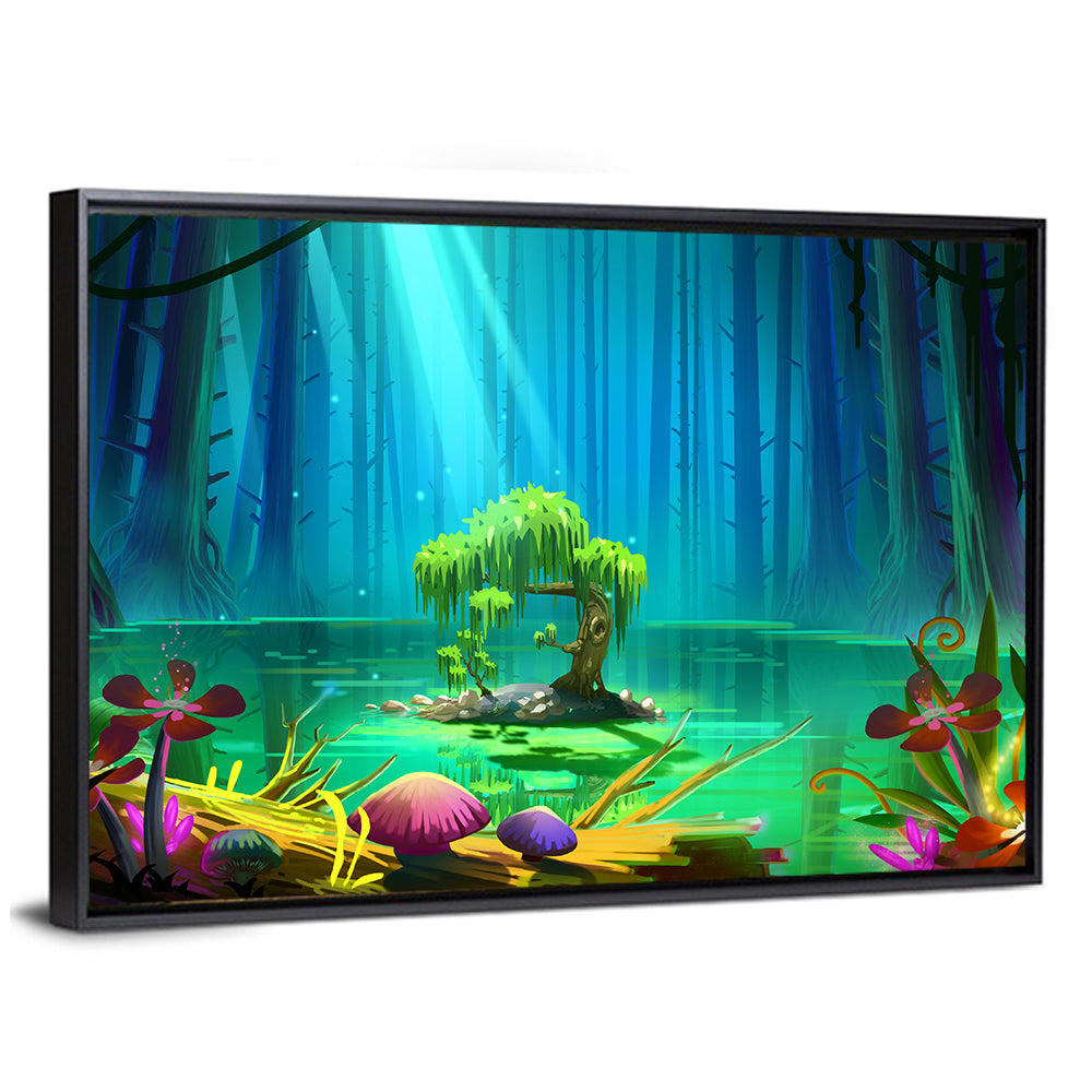 Enchanted Willow Island Wall Art