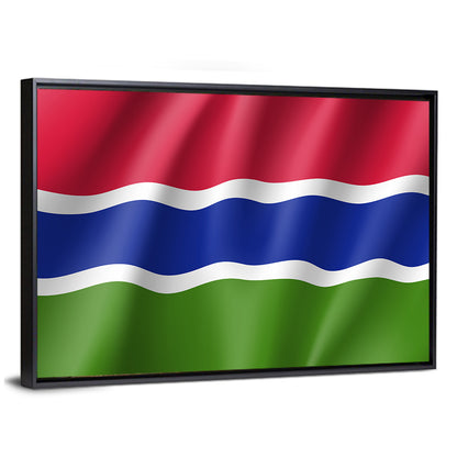 Flag Of Gambia Wall Art