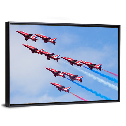 Dutch Nine-jet Formation Wall Art
