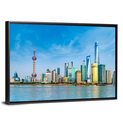 Lujiazui Skyline Shanghai Wall Art