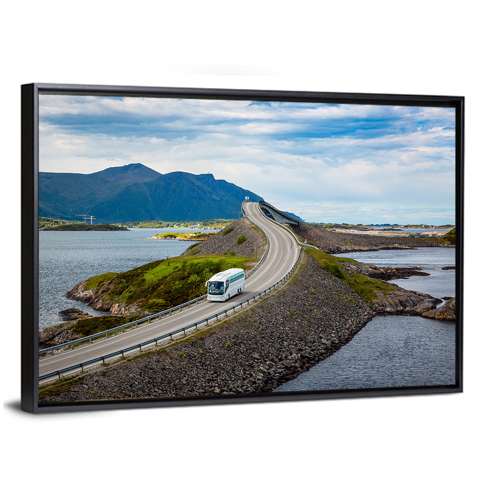 Storseisundet Bridge, Atlantic Road Norway Wall Art