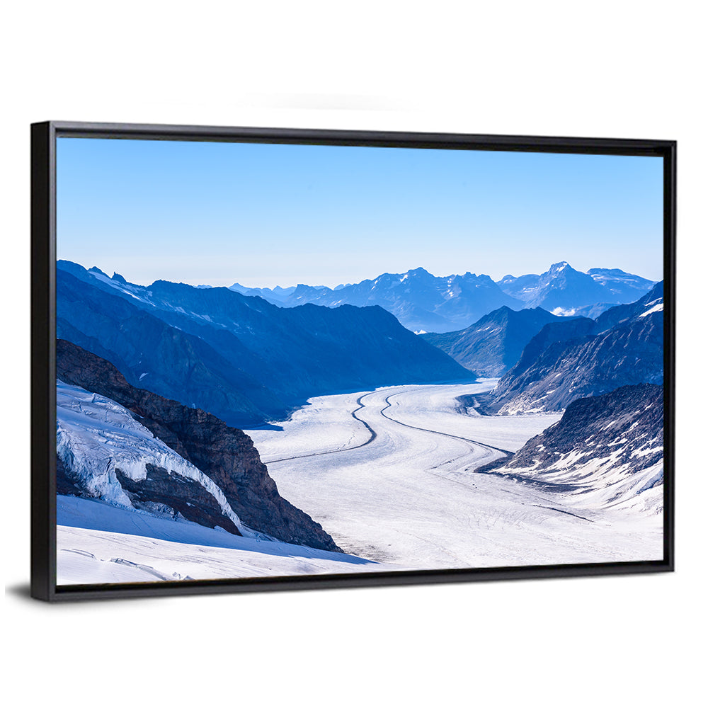 Aletsch Glacier Swiss Alps Wall Art