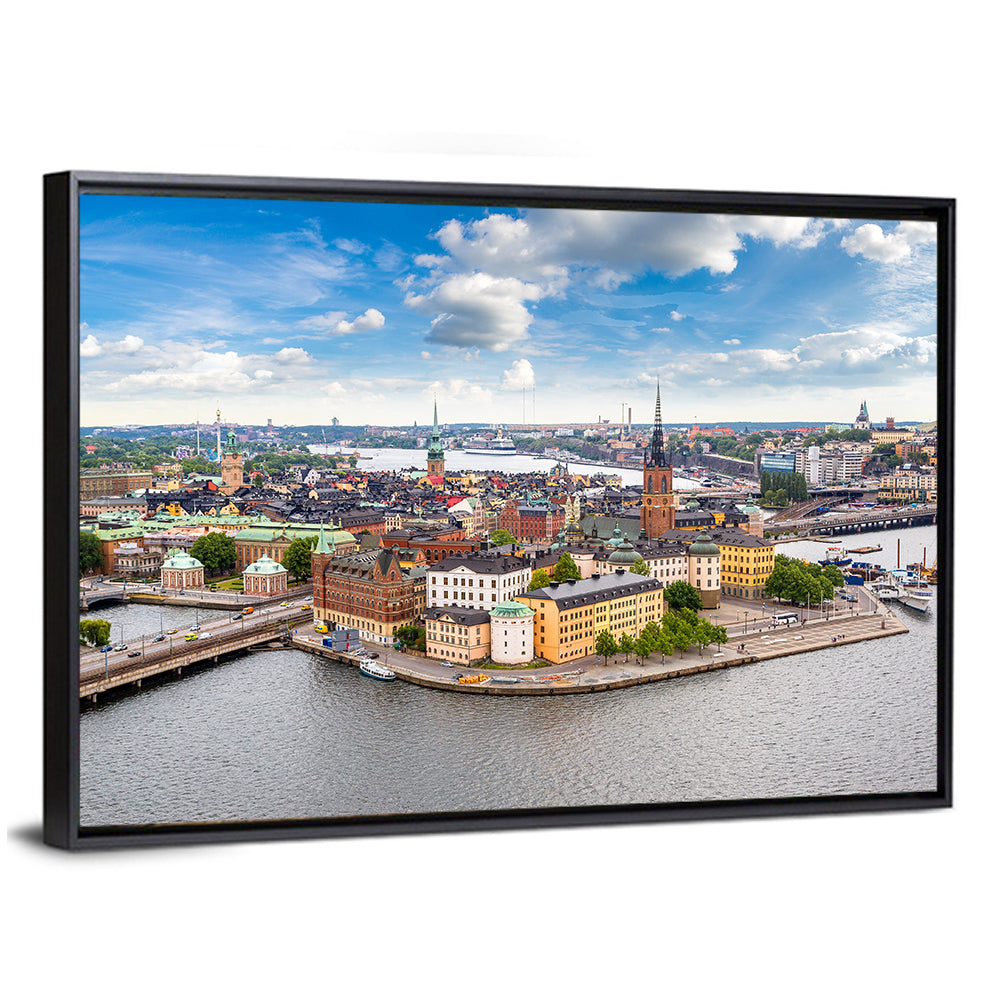 Gamla Stan Harbor, Stockholm Wall Art