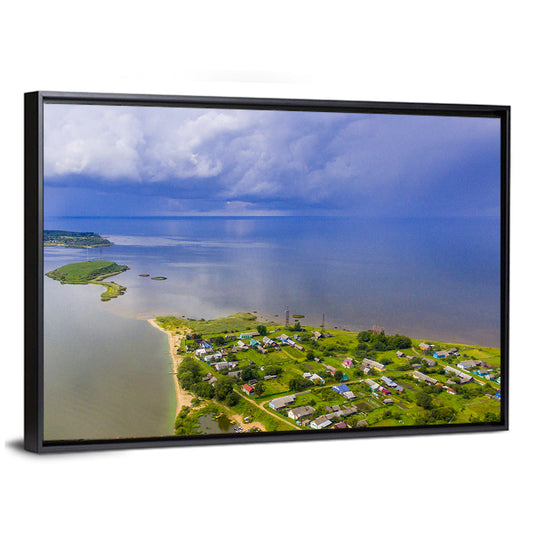 Pskov Lake and Talabski Islands Wall Art