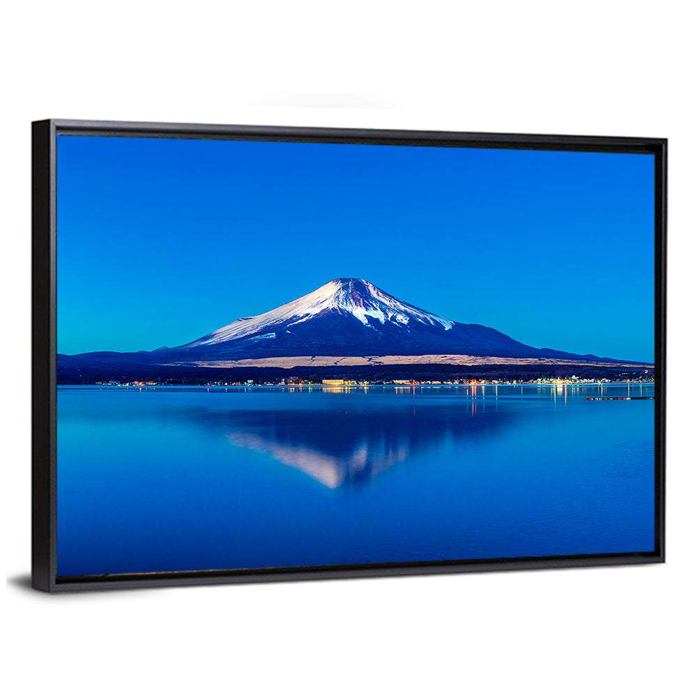 Mount Fuji Reflection Over Lake Yamanaka Wall Art