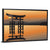 Asian Lake With Sunset Wall Art