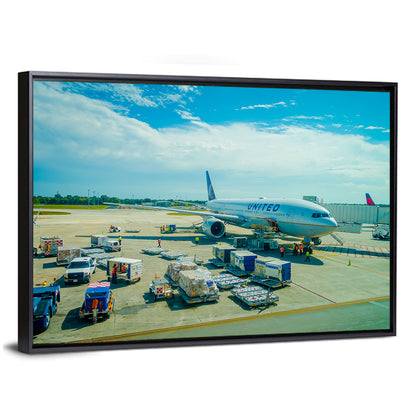 Cancun International Airport Tarmac Wall Art