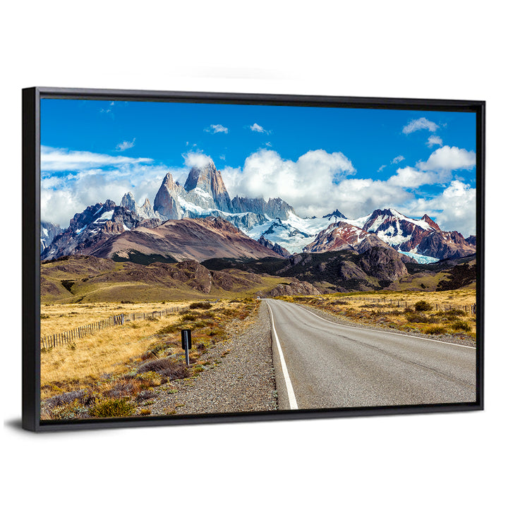 Mount Fitz Roy Road Wall Art