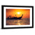 Fishing Boat Sunset Wall Art