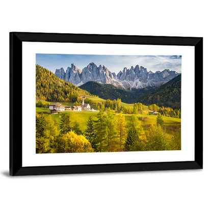 Santa Maddelana Mountain Village Wall Art