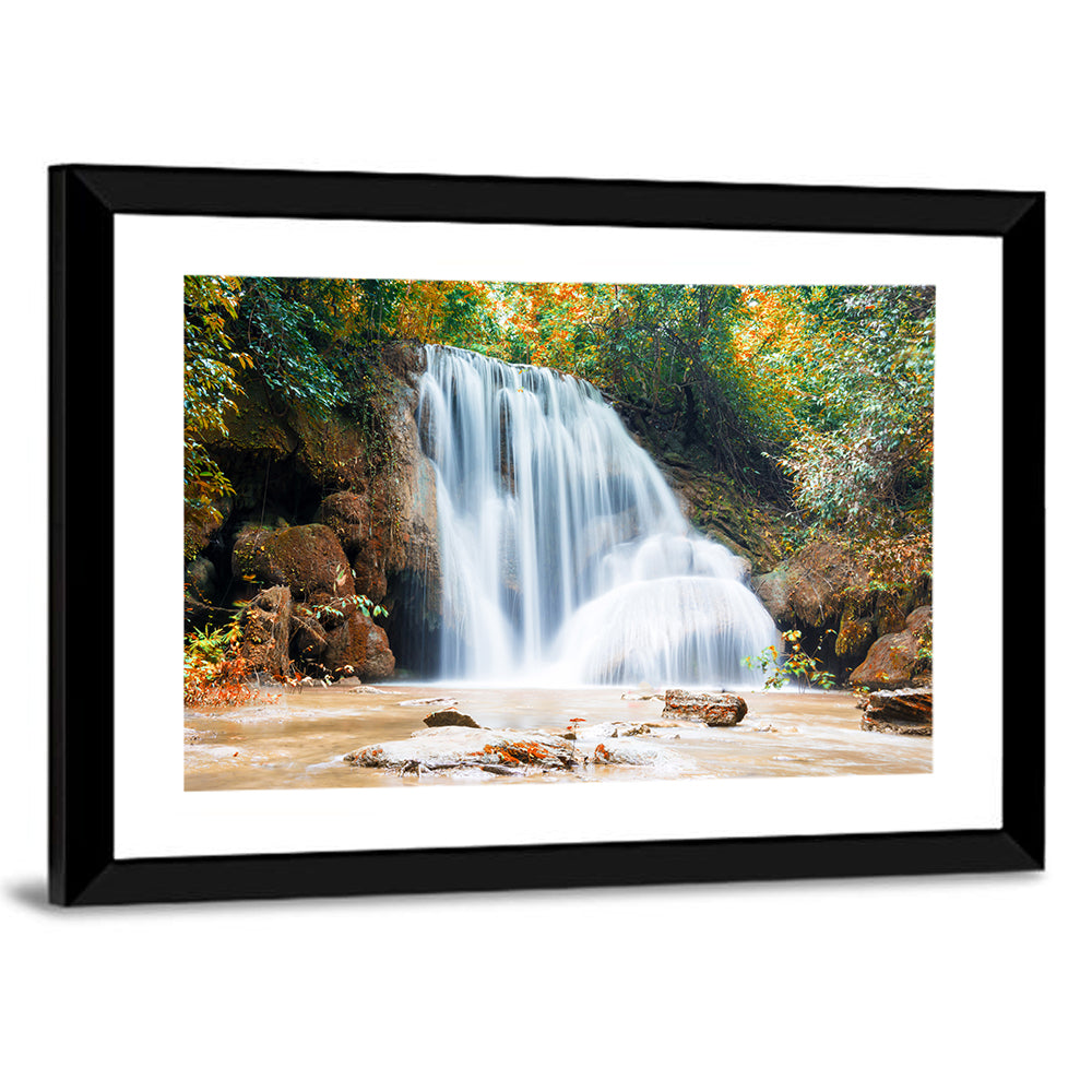 Planthong Waterfall Phuphaman Thailand Wall Art