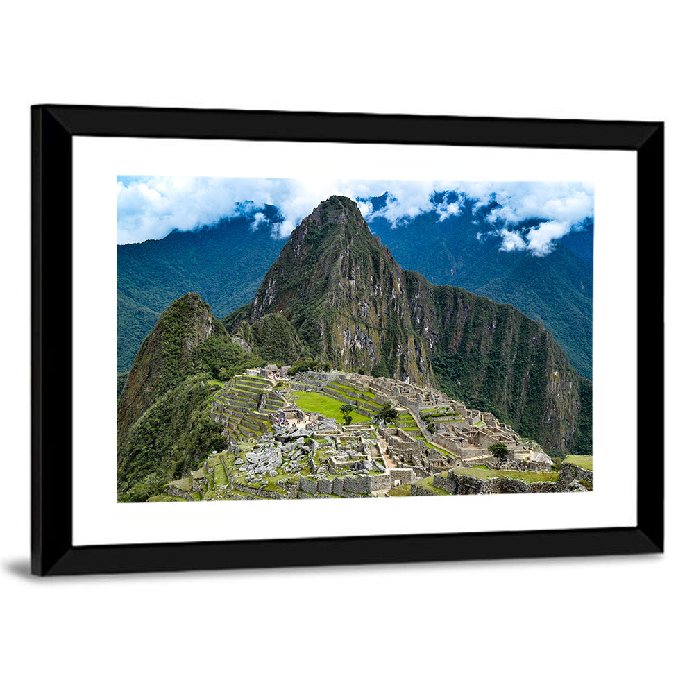 Misty Dawn at Machu Picchu Wall Art