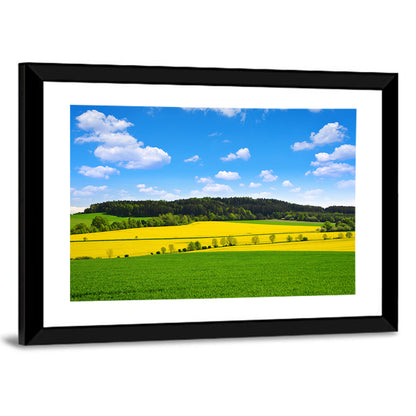 Spring Czech Countryside Landscape Wall Art