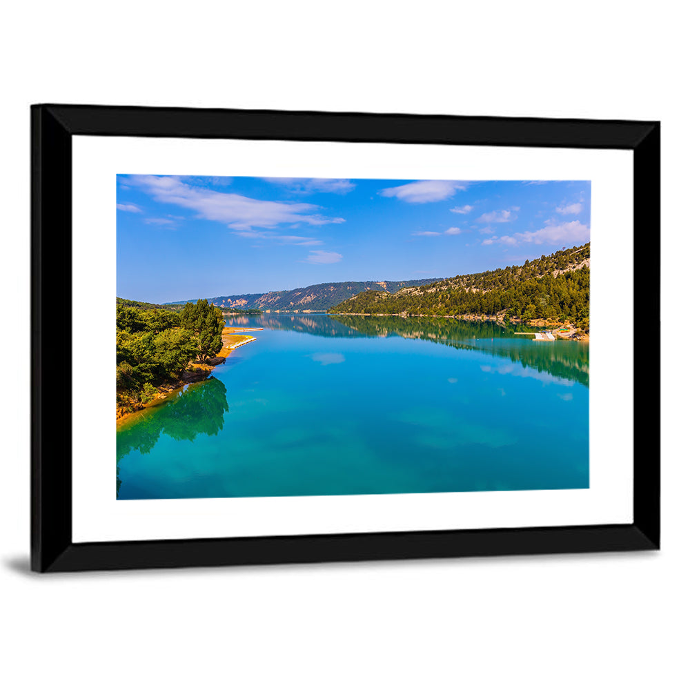 Lake Sainte Croix Du Verdon Wall Art
