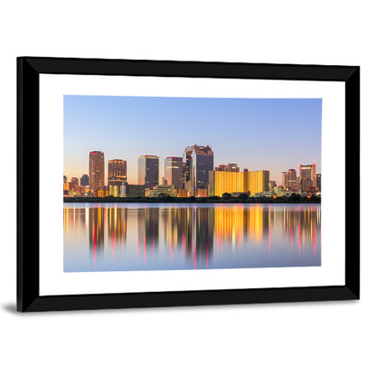 Umeda Skyline at Dusk Wall Art