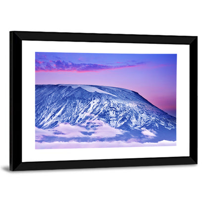 Purple Dusk Over Kilimanjaro Wall Art