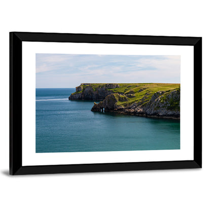Barafundle Bay Clifftop and Sea Arch Wall Art