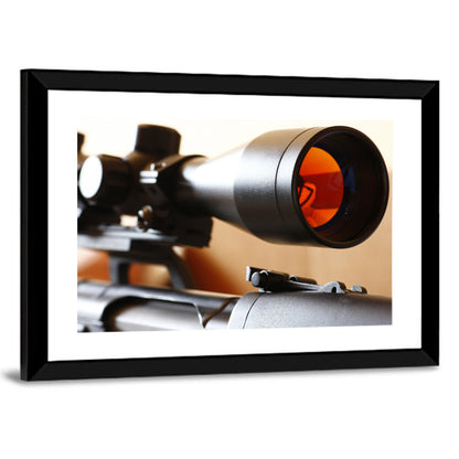 Sniper Scope Close Up Wall Art