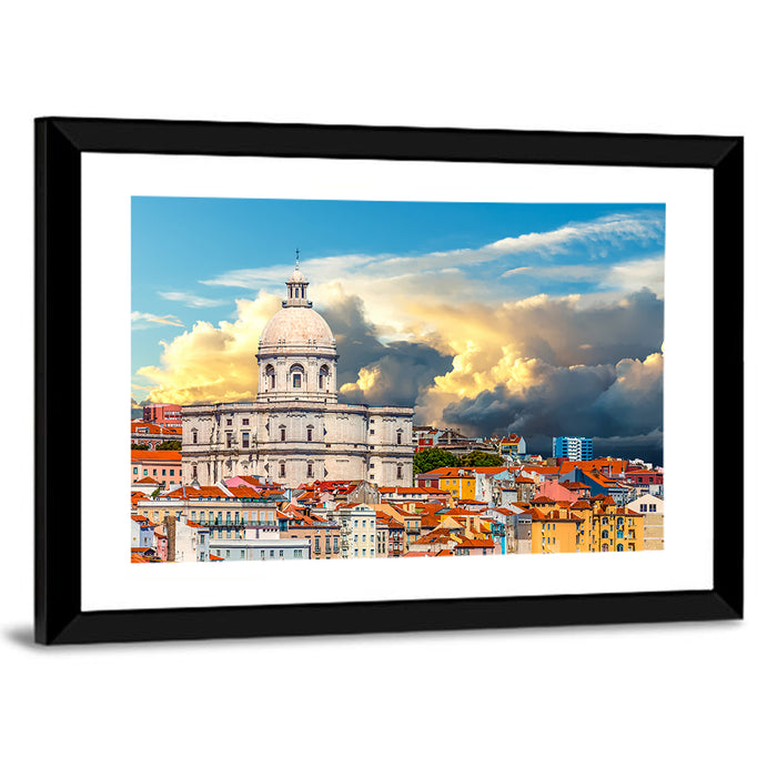 Santa Engrácia Dome, Lisbon Wall Art as a framed print