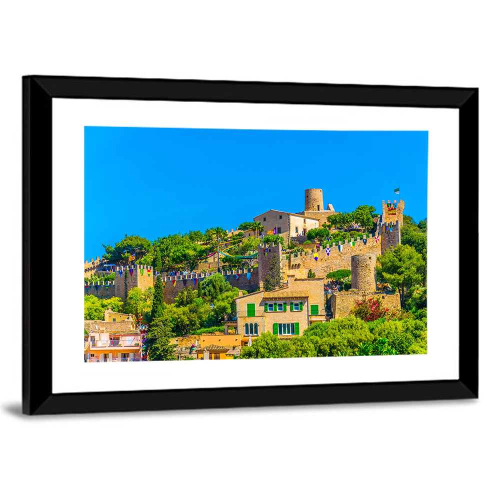 Capdepera Castle Hilltop View Wall Art
