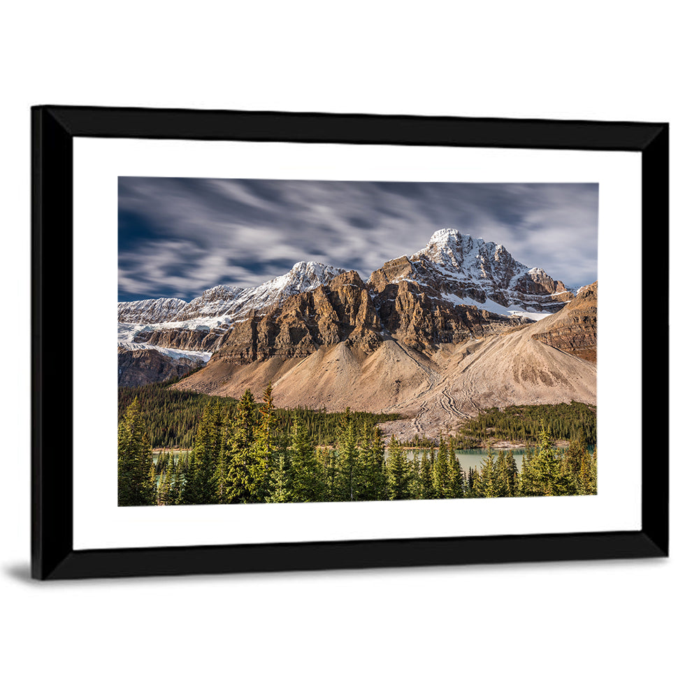 Mont Crowfoot In Alberta Wall Art