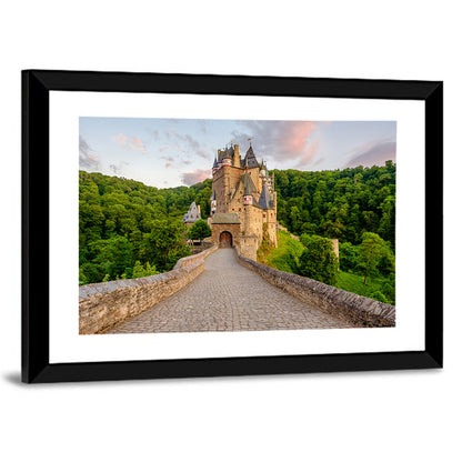 Eltz Castle at Dusk Wall Art