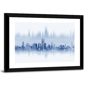 Modern Buildings Abstract Wall Art