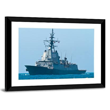 Alvaro De Bazan F-101 Frigate at Sea Wall Art