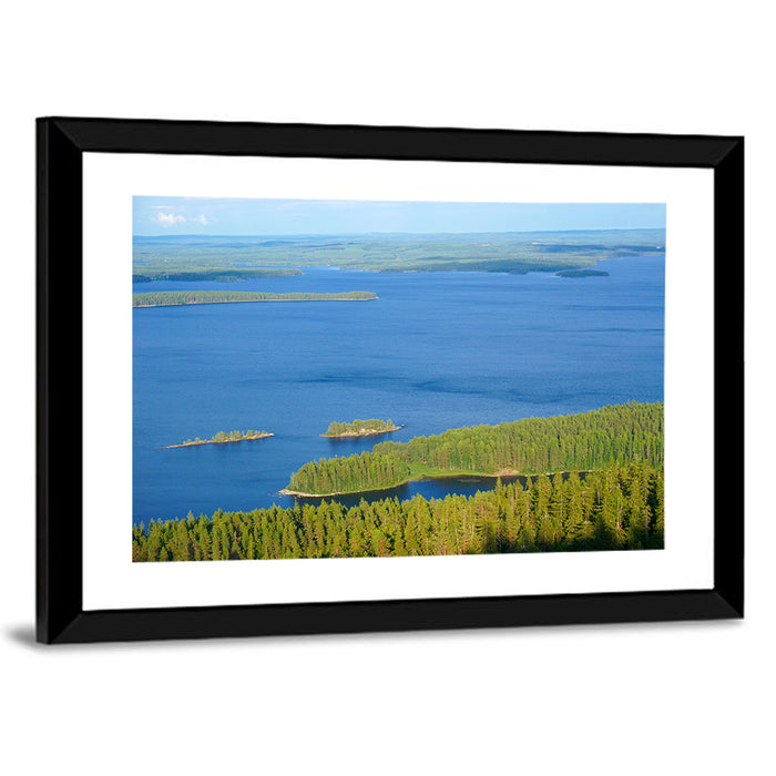 Lake Pielinen, Finland Wall Art as a framed print